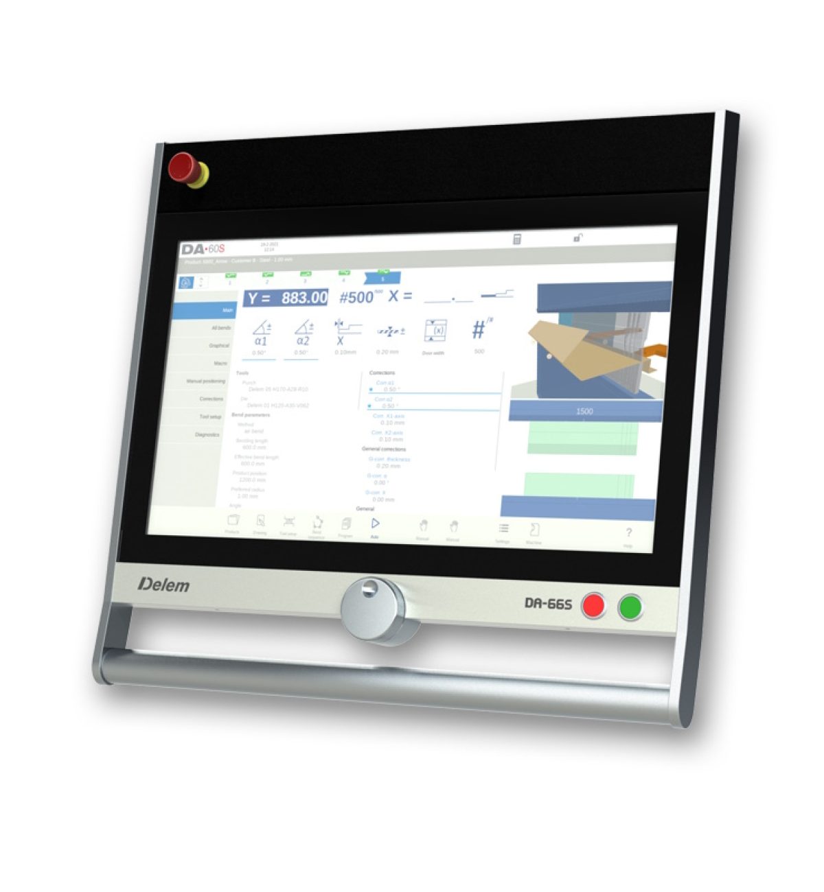 DA66S CNC Controller | GVK Metalforms